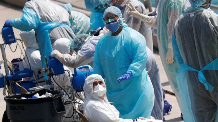 აშშ კორონავირუსის დადასტურებული შემთხვევების მაჩვენებლით მსოფლიოში პირველ ადგილზეა