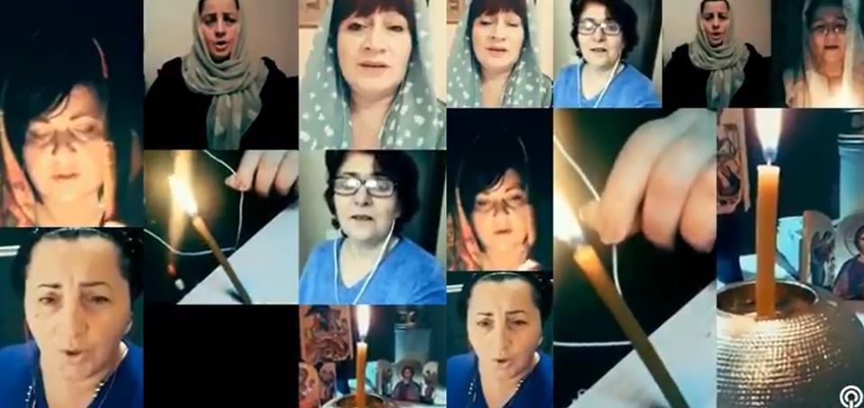 VIDEO: იტალიაში მყოფი ქართველი ემიგრანტი დედების ემოციური ლოცვა