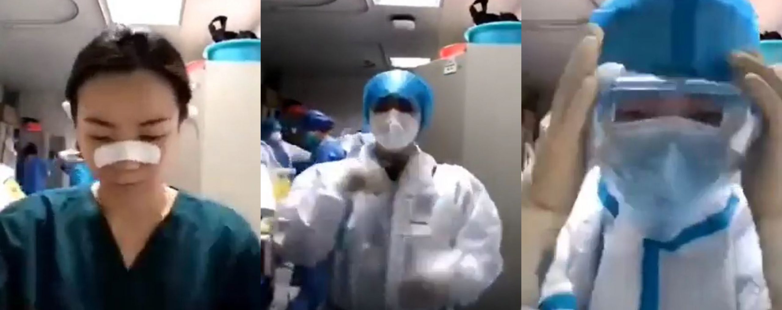 VIDEO: როგორ ემზადებიან ექიმები კორონავირუსით ინფიცირებულ პაციენტთან შესასვლელად