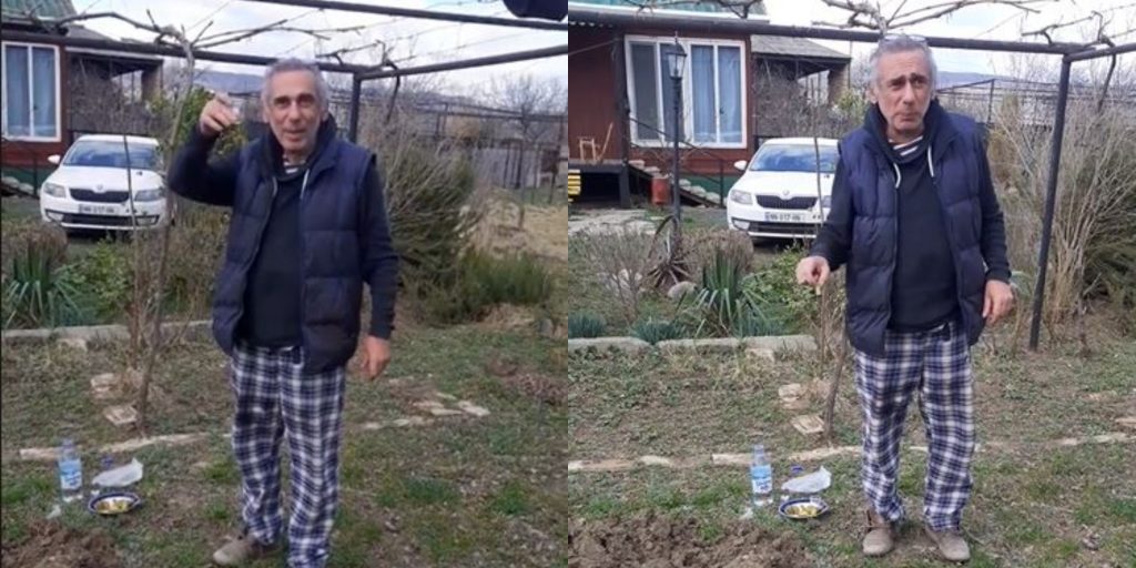 ასე „ებრძვის“ ვირუსს მსახიობი რამაზ იოსელიანი