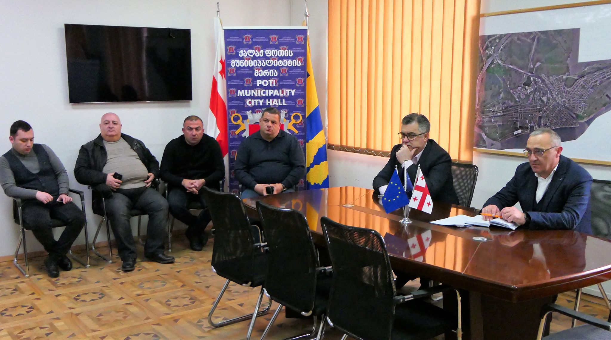 ფოთში კორონავირუსის პრევენციის ღონისძიებები ტარდება