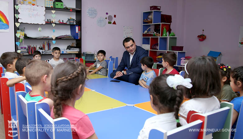 მარნეულში საბავშვო ბაღის აღსაზრდელები კუთვნილ პროდუქტებს უახლოეს დღეებში მიიღებენ