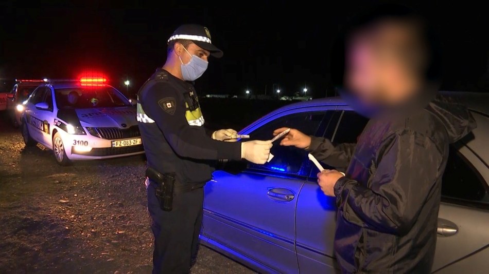 პოლიციამ ბოლო 24 საათში საგანგებო რეჟიმის დარღვევის 107 ფაქტი გამოავლინა