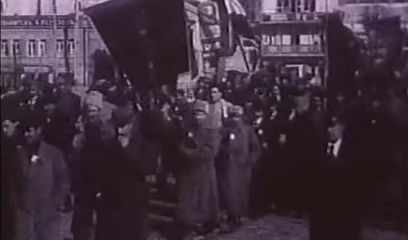 უნიკალური კადრები - რა ხდებოდა თბილისის ქუჩებში 102 წლის წინ