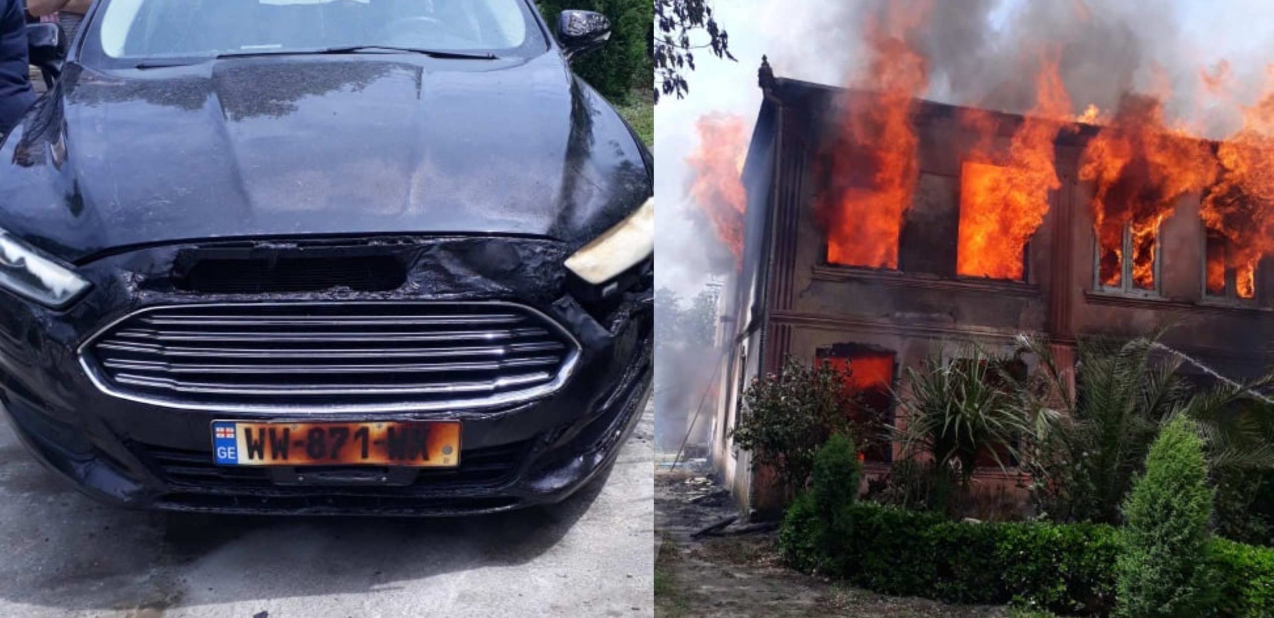 ასეთი ტრაგედია დატრიალდა ჩვენთან სოფელში“ – კახათში ორსართულიანი სახლი მთლიანად დაიწვა