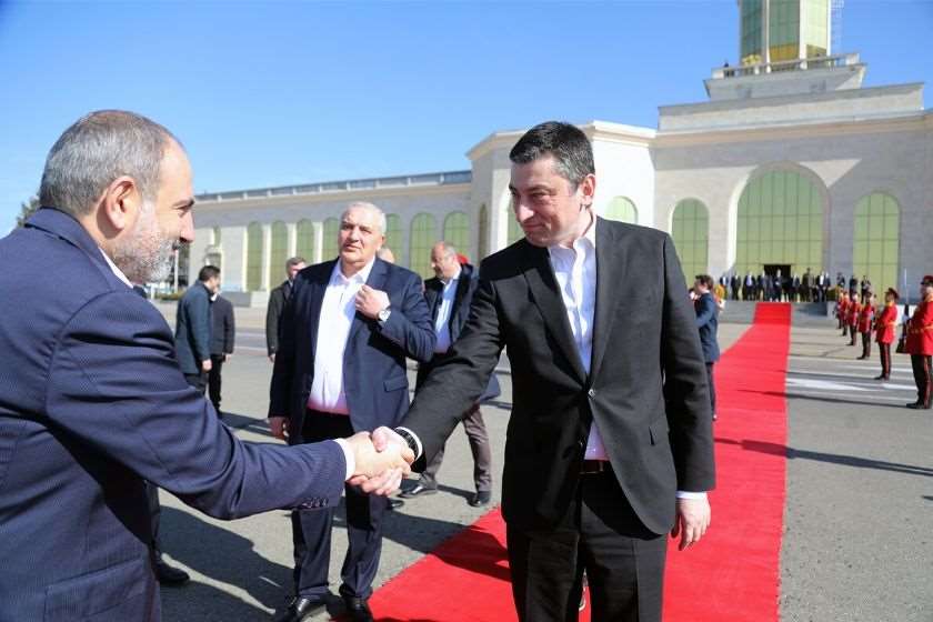 ფაშინიანი გახარიას: საქართველოს სომხეთის სახით საიმედო მეგობარი ჰყავს