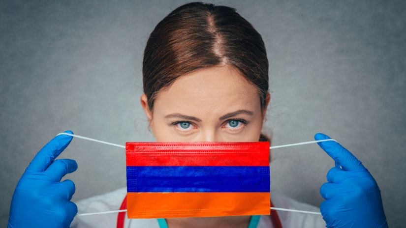 სომხეთში კორონავირუსის შემთხვევები ერთ დღეში 351-ით გაიზარდა