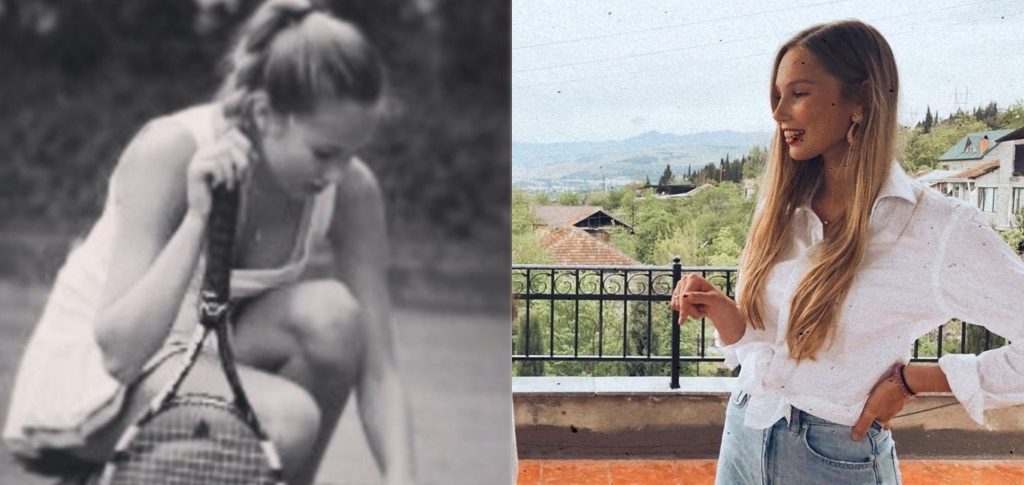 6 თვეა საქართველოშია... ჩვენს კორტებზე ვარჯიშობს - რას ჰყვებიან ბასილაშვილის გერმანელ საცოლეზე