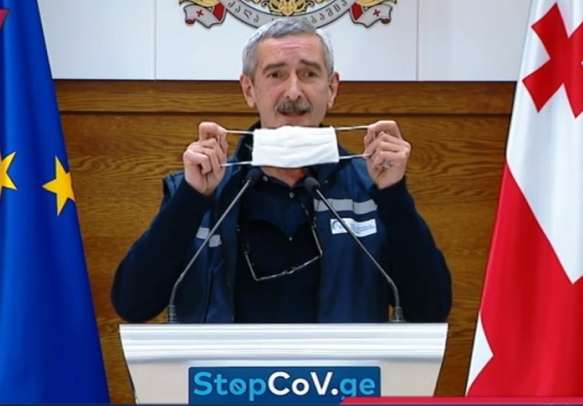 ვამბობდით, რომ ჯანმრთელებს არ გინდათ ნიღაბი, თუმცა კვლევებმა სხვაგვარად აჩვენა – პაატა იმნაძე