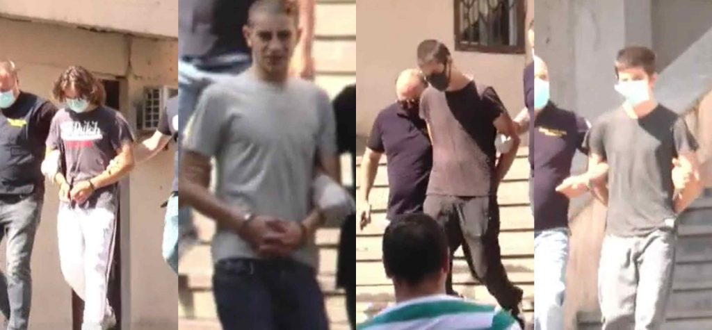 კამერებმა ფეხბურთელის საქმეზე დაკავებულები დააფიქსირეს - ვიდეო