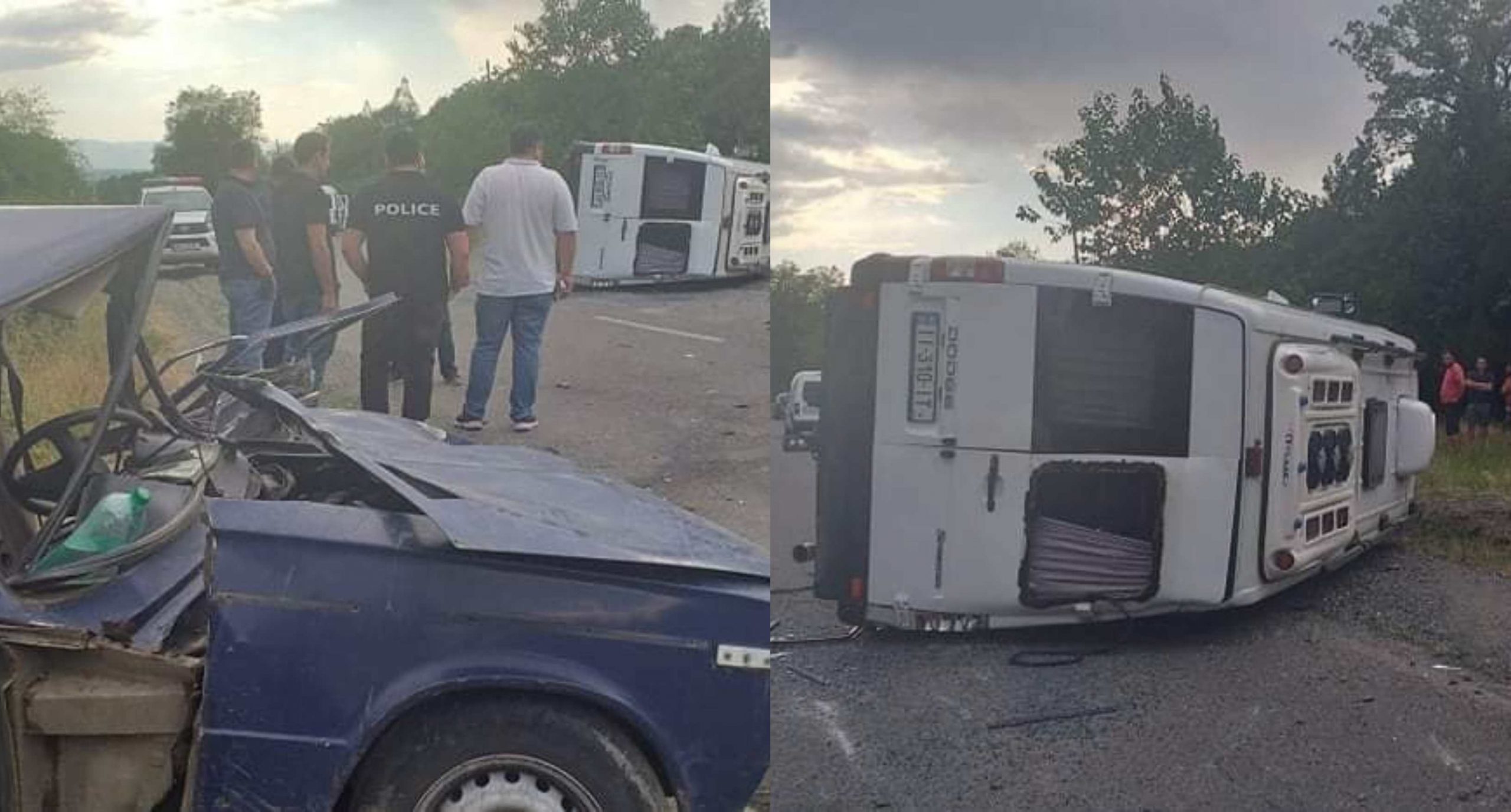 ავარია ყვარელი-თელავის დამაკავშირებელ ცენტრალურ მაგისტრალზე – არიან დაშავებულები