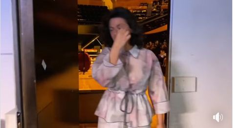 სოციალურ ქსელში ატირებული ხატია ბუნიათიშვილის კადრები ვრცელდება