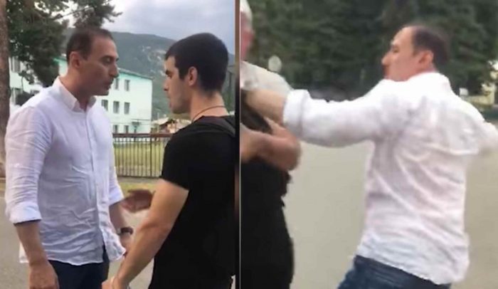 ვრცელდება ვიდეო, როგორ სცემს „ნაცმოძრაობის“ პოლიტსაბჭოს წევრი ახალგაზრდას