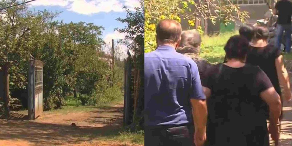 მეზობლები ვარაუდობენ, რომ მამას 11 წლის ბავშვი ცემის დროს შემოაკვდა და თვითმკვლელობის ინსცენირება დადგა