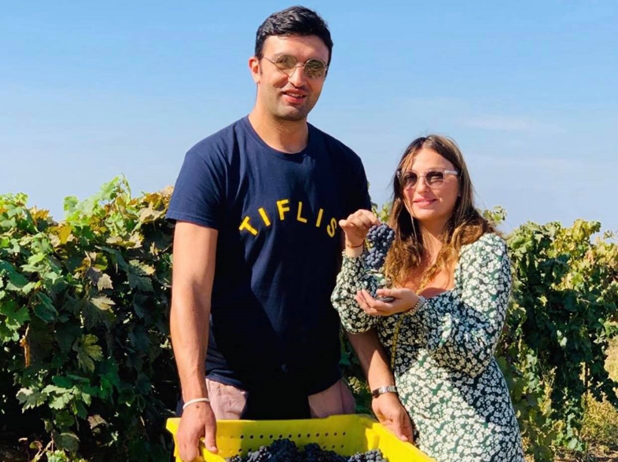 ზაზა ფაჩულიას რთველი კალიფორნიაში