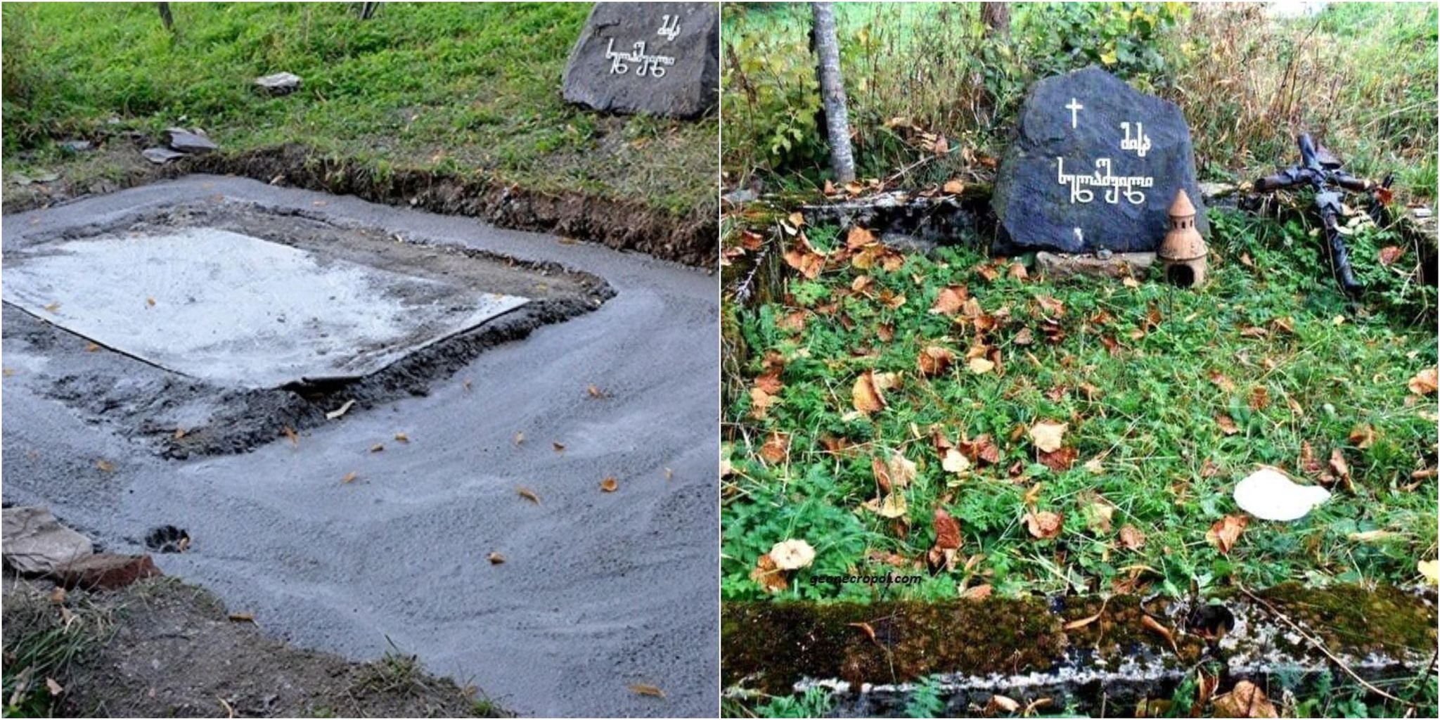 „კანონიერი ქურდების“ საფლავების მიბაძვით, მიხა ხელაშვილის საფლავის “გადიადება” გადაუწყვეტიათ“