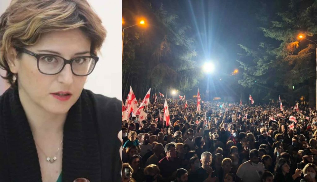 10-20 შემთხვევის გამო ეკლესიების დაკეტვას ითხოვდა, ახლა ამ მასკარადს მართავენ - ხათუნა სამნიძეს სოცქსელში დაუპირისპურდნენ