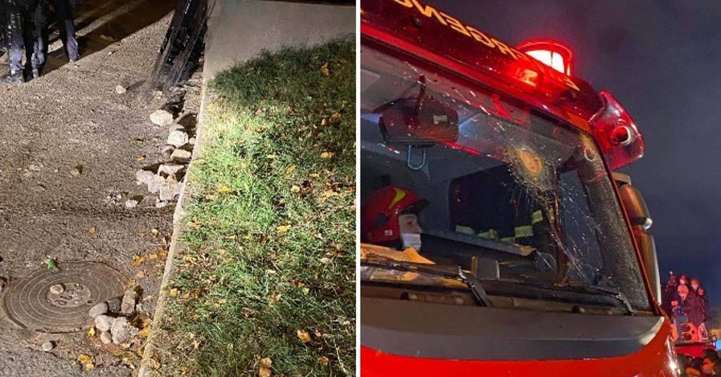 რა ხდებოდა ცესკოსთან წყლის ჭავლის გამოყენებამდე - შსს ვიდეო კადრებს ავრცელებს