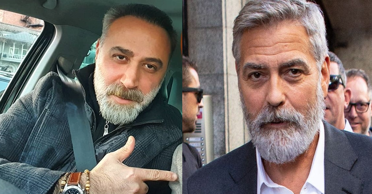 “ეტყობა, რომ გავჭაღარავდი და ასაკიც მომემატა, დავემსგავსე” – ლევან ყოჩიაშვილს ჯორჯ ქლუნს ამსგავსებენ