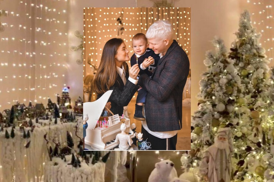 საახალწლო ზღაპარი ივანიშვილების სახლში – როგორ მორთეს ბერამ და ნანუკამ ოთახი, სადაც საკუთარ ზღაპარს ყვებიან (ფოტო+ვიდეო)