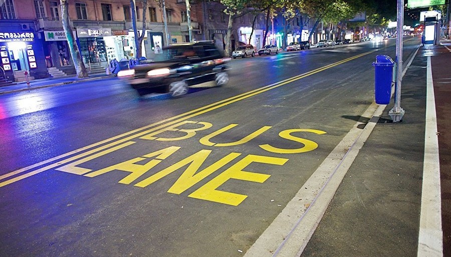 დღეიდან 31 დეკემბრის ჩათვლით, ე.წ. ბასლაინებზე ავტომობილების მოძრაობა დასაშვებია