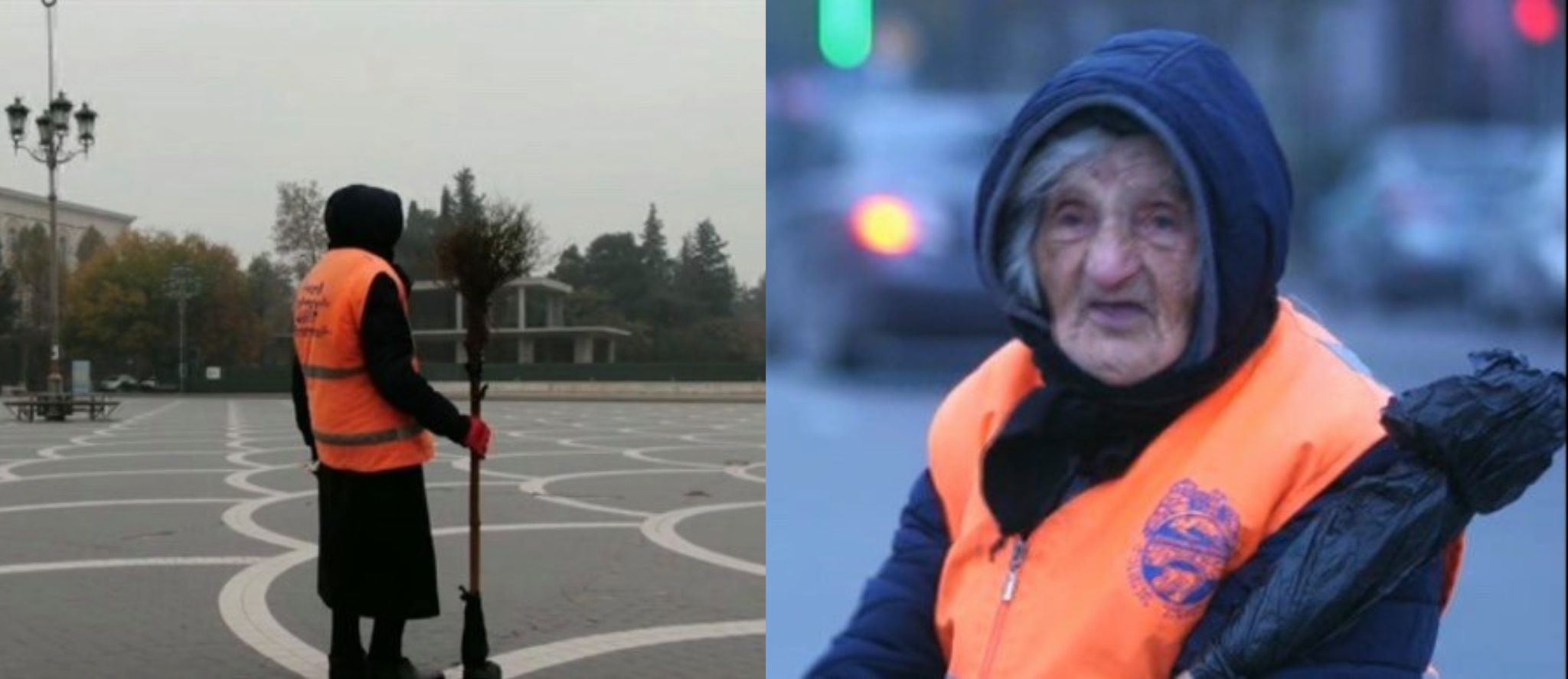 52 წელი სკოლაში ქართულ ენასა და ლიტერატურას ასწავლიდა… – ვინ არის 94 წლის მასწავლებელი, რომელიც ახლა ქალაქს ასუფთავებს