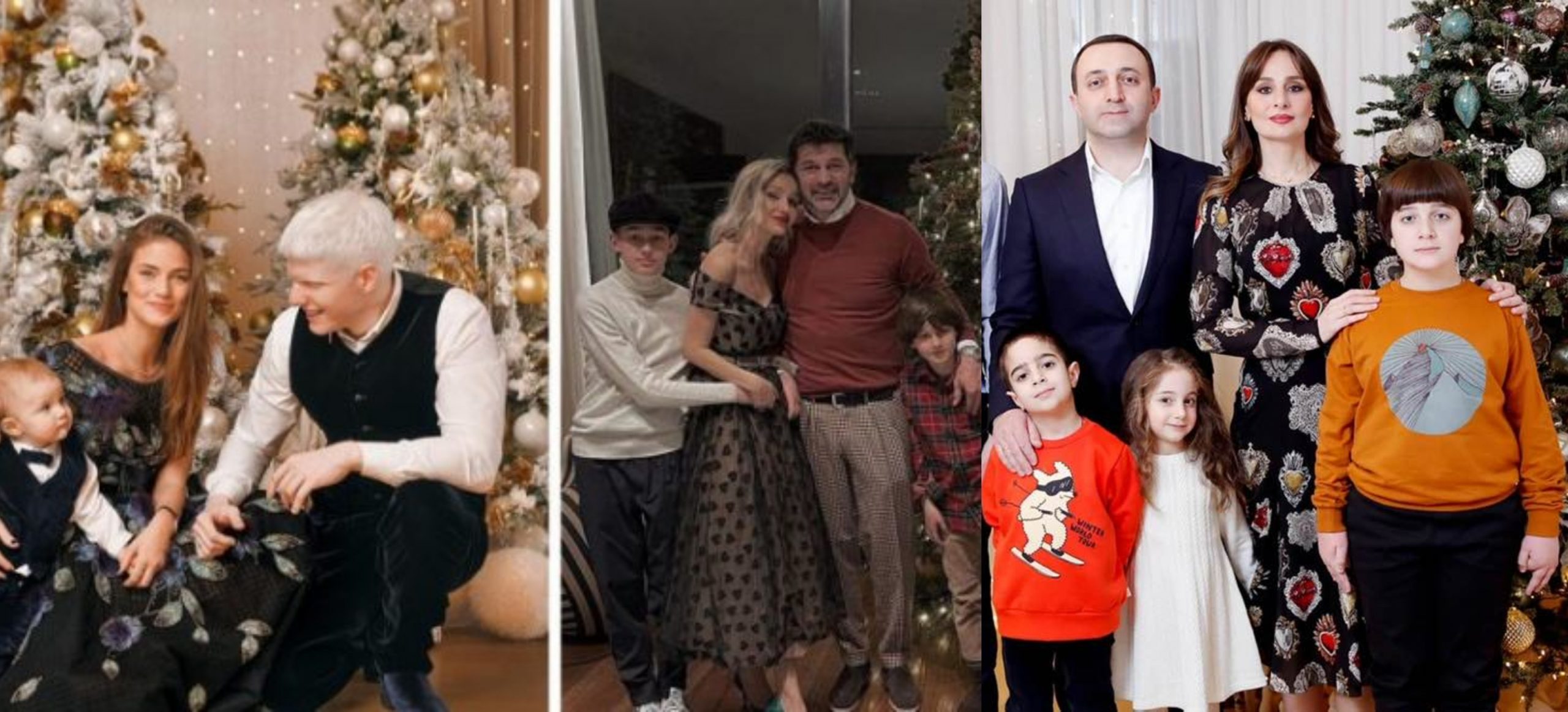 რა ღირს და რომელ დიზაინერებს ეკუთვნის კაბები, რომლებიც ცნობილ ქალებს ახალ წელს ეცვათ