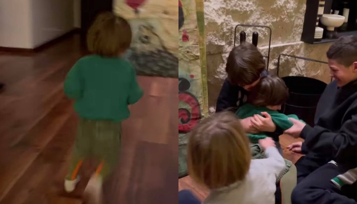 როგორ ეგებება ნიკოლასი 4 დღის უნახავ ძმებს – ანუკი არეშიძე ემოციურ ვიდეოს აზიარებს