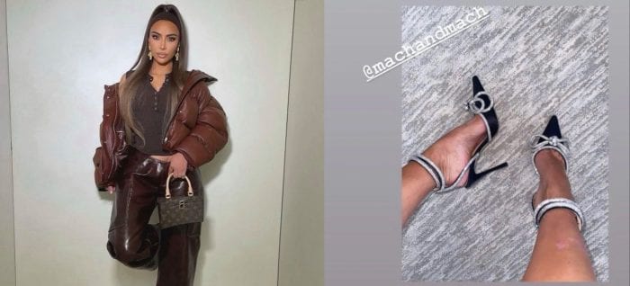 კიმ კარდაშიანმა ქართული ბრენდის ფეხსაცმელი ჩაიცვა 