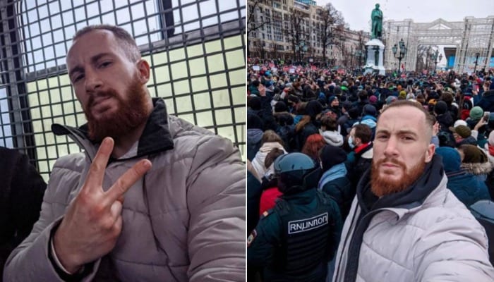 სამი საათის განმავლობაში ვურტყამდით კარებზე – როგორ დაიხსნა თავი ციხიდან ქართველმა, რომელიც პუტინის წინააღმდეგ გამართულ აქციაზე დააკავეს