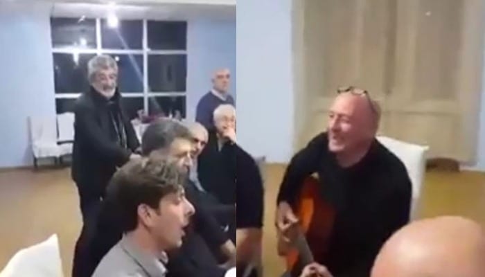 ზურა დოიჯაშვილი და თემურ წიკლაური ერთად - ემოციური კადრები