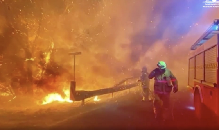 სოფელ ჩუმლაყში, გოგოსაშვილების კუთვნილი ორსართულიანი საცხოვრებელი სახლი იწვის