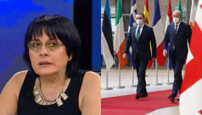 გვარწმუნებდნენ – ღარიბაშვილს ბრიუსელში პასუხის მოსათხოვნად იბარებენო და რეალში ბენეფისად ექცა!  მაგრად გიმუშავია ოპოზიციავ – მაია ორჯონიკიძე