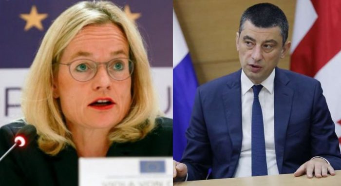 კრამონის თქმით, თბილისში ყოფნისას გახარიას შეხვდა