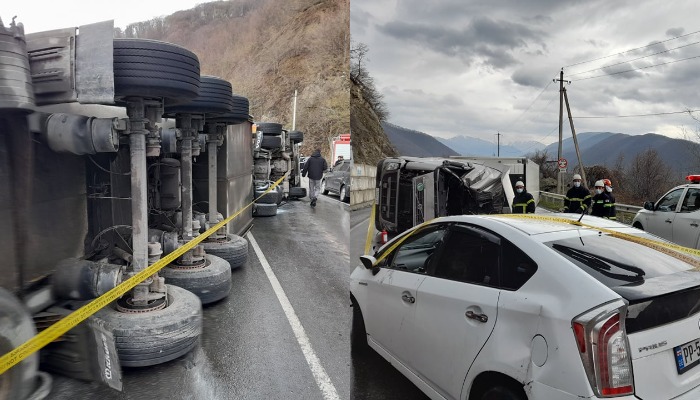 ავტოსაგზაო შემთხვევა დუშეთში მსხვერპლით დასრულდა