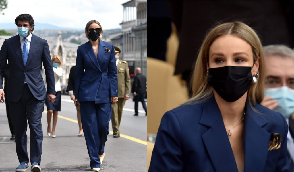 კახა კალაძის და ანუკი არეშიძის უახლესი ფოტოები - როგორ ეცვა ანუკის დამოუკიდებლობის დღეს 