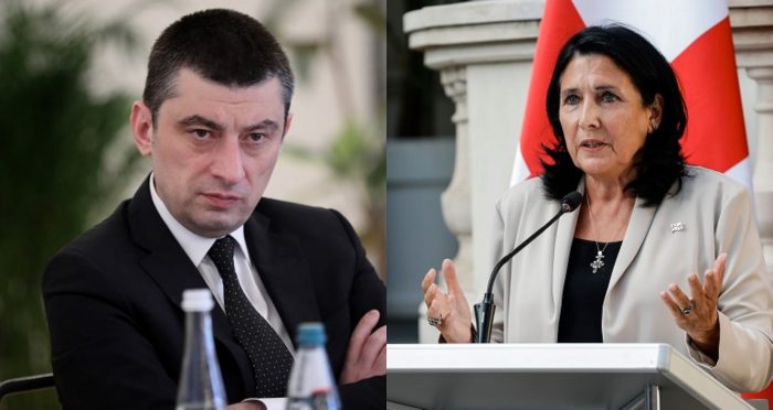 სალომე ზურაბიშვილის წერილი გიორგი გახარიას – რას წერდა პრეზიდენტი ექსპრემიერს