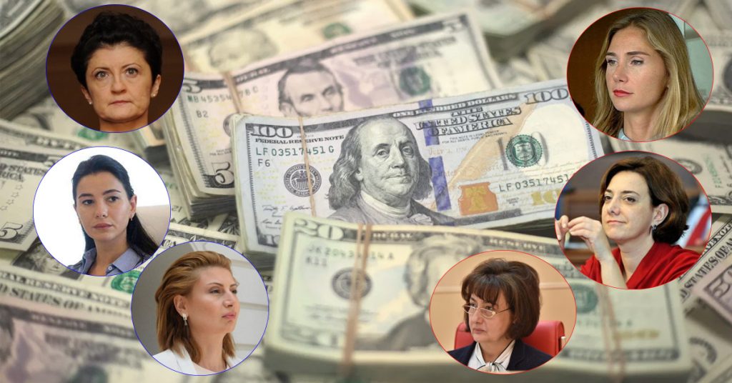 სახლი საზღვარგარეთ, ნაჩუქარი ნაკვეთები, Rolex-ის საათები, ანაბრები - რა ქონებას ფლობენ ქართველი ქალი პოლიტიკოსები