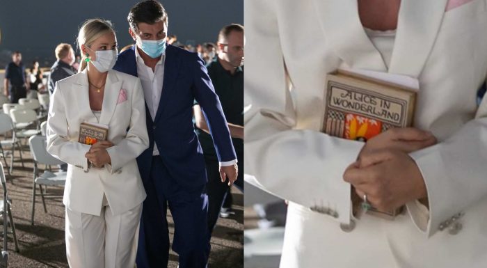 რაზე მიანიშნებს ანუკი არეშიძის ჩანთა, რამაც საზოგადოებაში განსაკუთრებული ვნებათაღელვა გამოიწვია