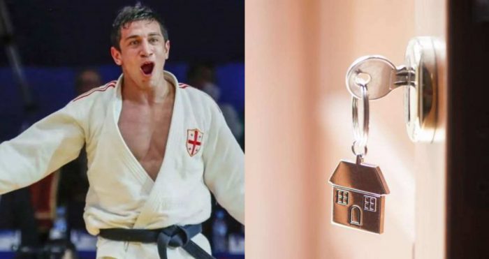 ლაშა ბექაურს ბინა აჩუქეს 