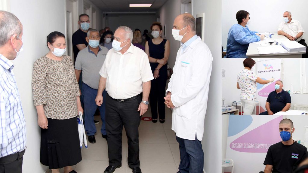 მარნეულში ვაქცინაციის პროცესი აქტიურად მიმდინარეობს