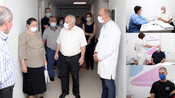 მარნეულში ვაქცინაციის პროცესი აქტიურად მიმდინარეობს