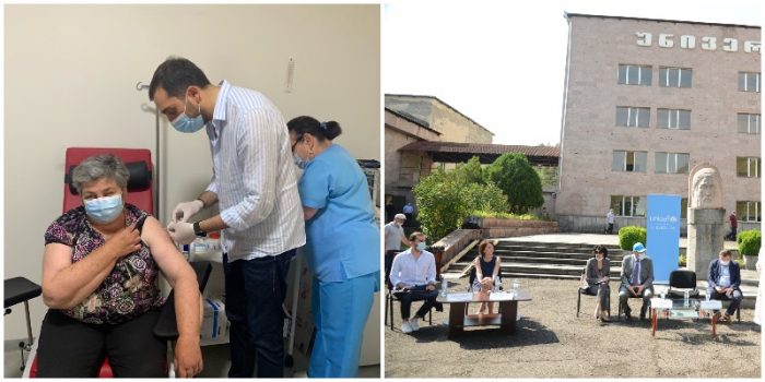 60-მდე მასწავლებელს ვაქცინა ცნობილმა ექიმებმა გაუკეთეს – ნახეთ ფოტოები