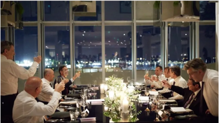 როგორ უმასპინძლეს ევროკავშირის სამიტის შემდეგ სტუმრებს – ნახეთ ძვირადღირებული კერძების ფოტოები