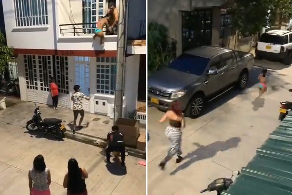 VIDEO: შეყვარებულმა მამაკაცს სხვა ქალთან შეუსწრო - ნახეთ რა გააკეთა კაცმა თავის გადასარჩენად