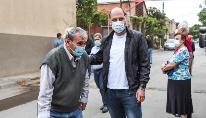 ირაკლი ხელაძე ლოტკინის დასახლებაში მცხოვრებ მოქალაქეებს შეხვდა