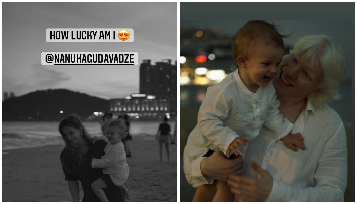 ბერა ივანიშვილი პატარა ბერუკასა და ნანუკას ახალ ფოტოებს აქვეყნებს