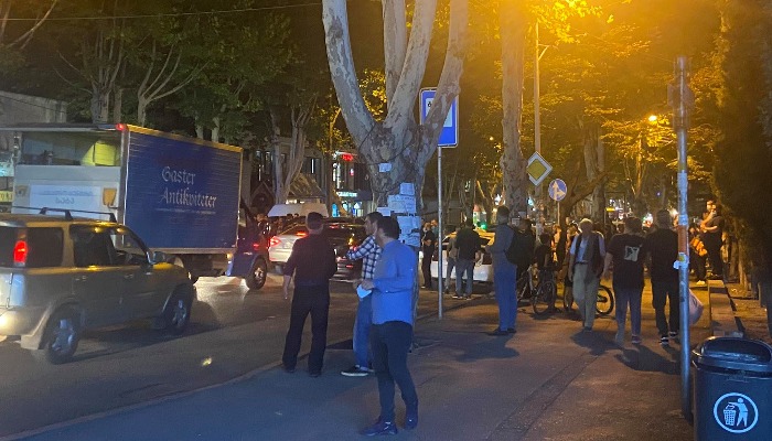 ავარია დადიანის ქუჩაზე – დაზიანდა ექვსი ავტომობილი