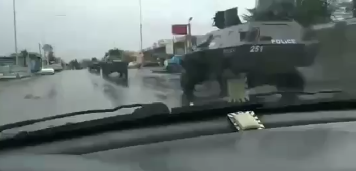 VIDEO: სოციალურ ქსელში ვრცელდება ვიდეო, რომ ბათუმის მიმართულებით შსს-ს სპეცტექნიკა დაიძრა