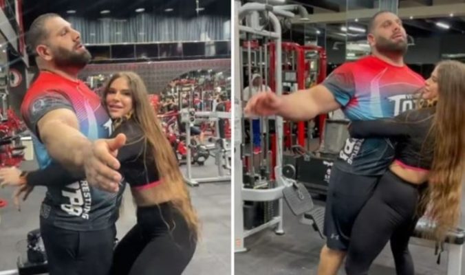 ამ სიფრიფანა გოგომ ჰალკი ხელით აიტაცა (ვიდეო)